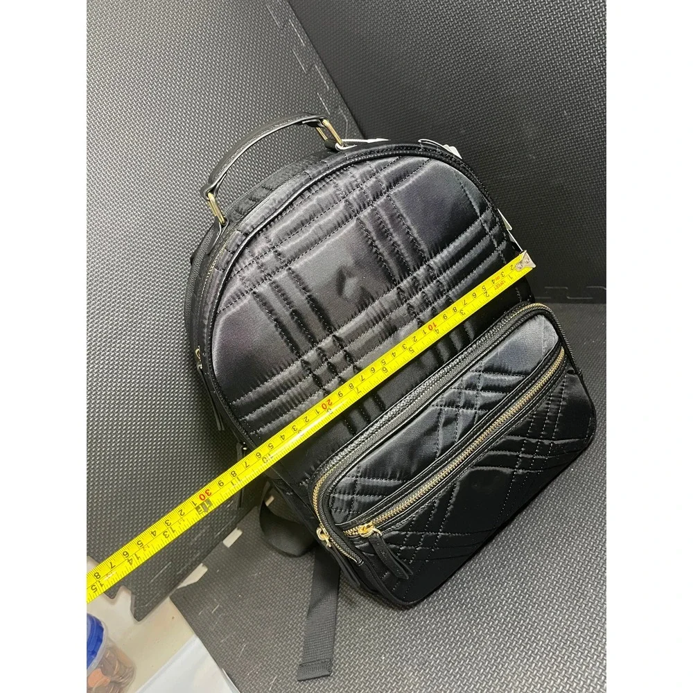 NWT Tommy Bahama Black‎ Quilted Everyday Backpack Adventure Travel Bag Luggage